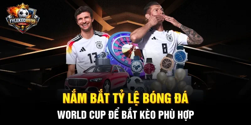 Nắm bắt tỷ lệ bóng đá World Cup để bắt kèo phù hợp